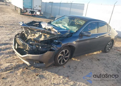 2017 Honda Accord Ex-L V6 z USA, uszkodzony, nr VIN 1HGCR3F88HA011885